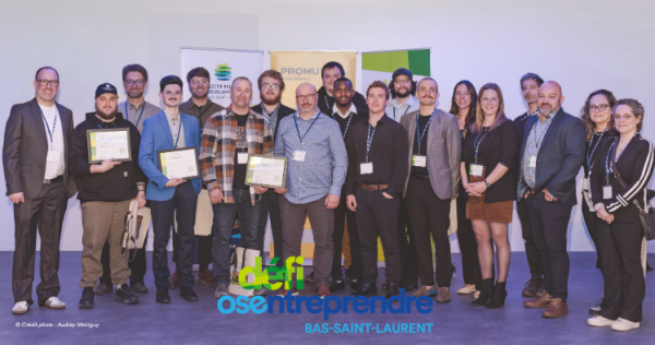 Dévoilement des lauréats et lauréates 2026 du Défi OSEntreprendre Bas-Saint-Laurent