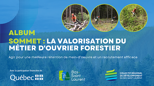 Album souvenir : LE SOMMET : LA VALORISATION DU MÉTIER D'OUVRIER FORESTIER 